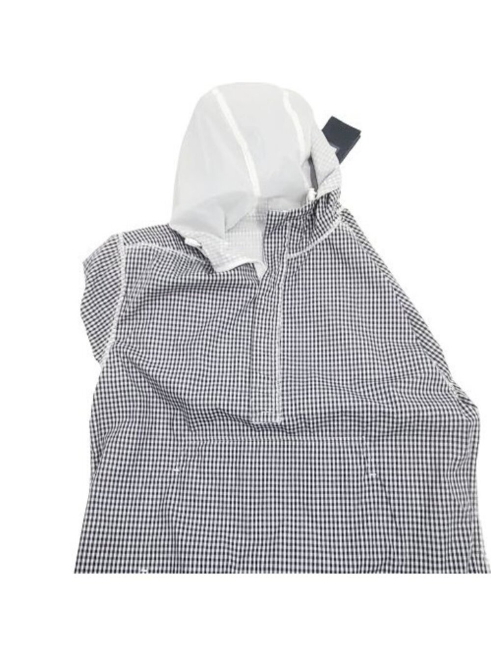 Charles River Apparel Women's 5006 Hyannis Port Anorak Navy/White Gingham Medium - Picture 5 of 14